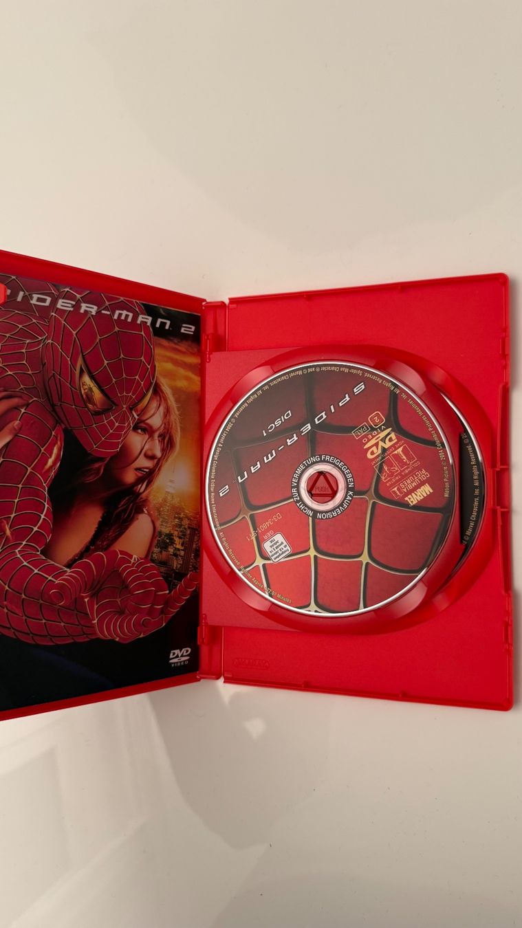Tutti i DVDs: Spider-Man 2 DVD Action Superheld Film – Usato da Schindellegi venduto da zeitlos.vintage 1