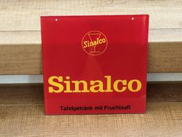 Original Sinalco Werbeschild 20 × 20 cm – Reklameschild