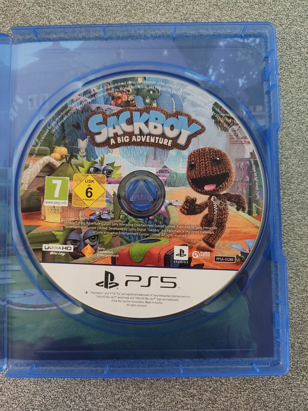 Sony Spiele: Sackboy A Big Adventure PS5 Spiel – Gebraucht aus Seuzach von dan1991 1