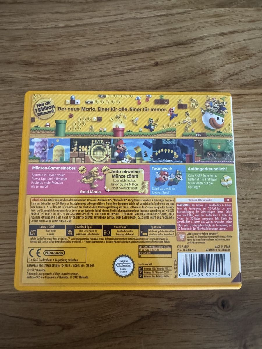 Nintendo Spiele: Nintendo 3DS Super Mario Bros 2 Spiel – Neu (gemäss Beschreibung) aus Sursee von giu_205 3