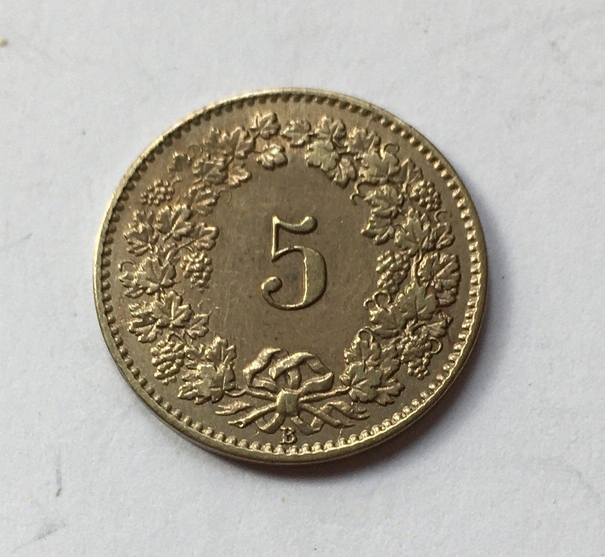 Tutti le monete: 1872 5 Rappen -unz – Usato da Kirchberg SG venduto da Helveticus00 2
