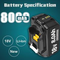 18 V/8.0Ah 144 Wh Li-Ion Makita Ersatz-Akku CHF 50.- / Stk