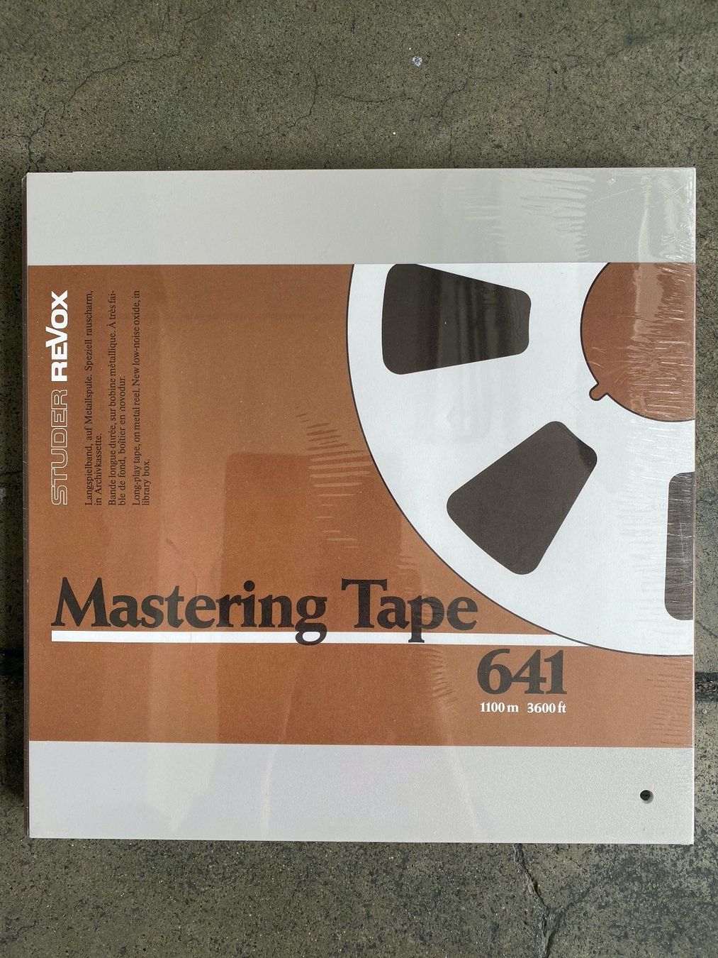 Dekobänder: Revox Master Tape 641 – Neu und originalverpackt aus Ichertswil von Jazzbassplayer68 1