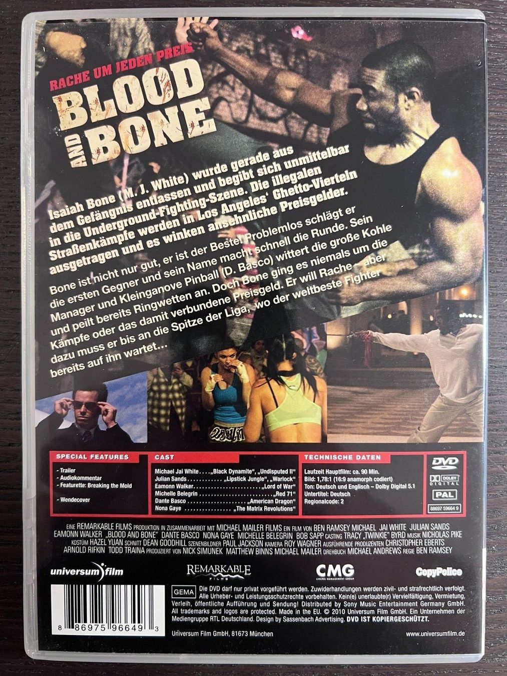 Alle DVDs: Blood and Bone – Gebraucht aus Zürich von FilmFreunde 1
