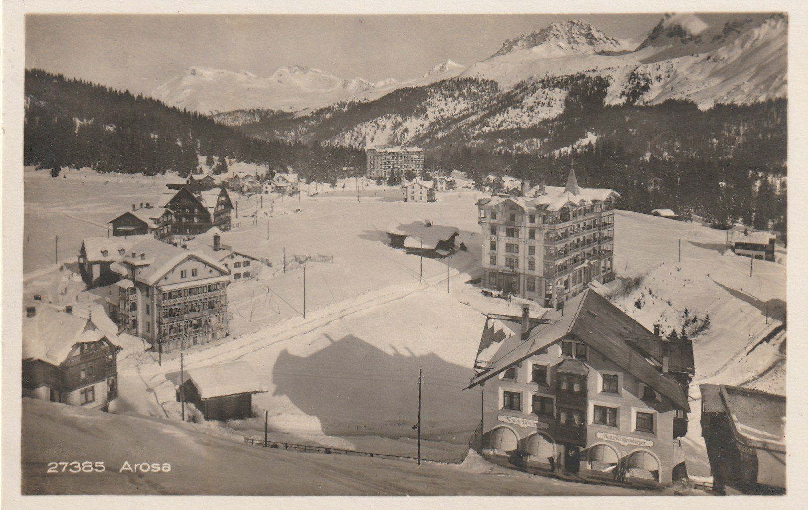 Ansichtskarten: Arosa im Winter – Gebraucht aus Rorschacherberg von fratovi2
