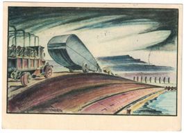 Pont. Bat. 1, 2 und 3 - Soldatenmarken und Feldpoststempel