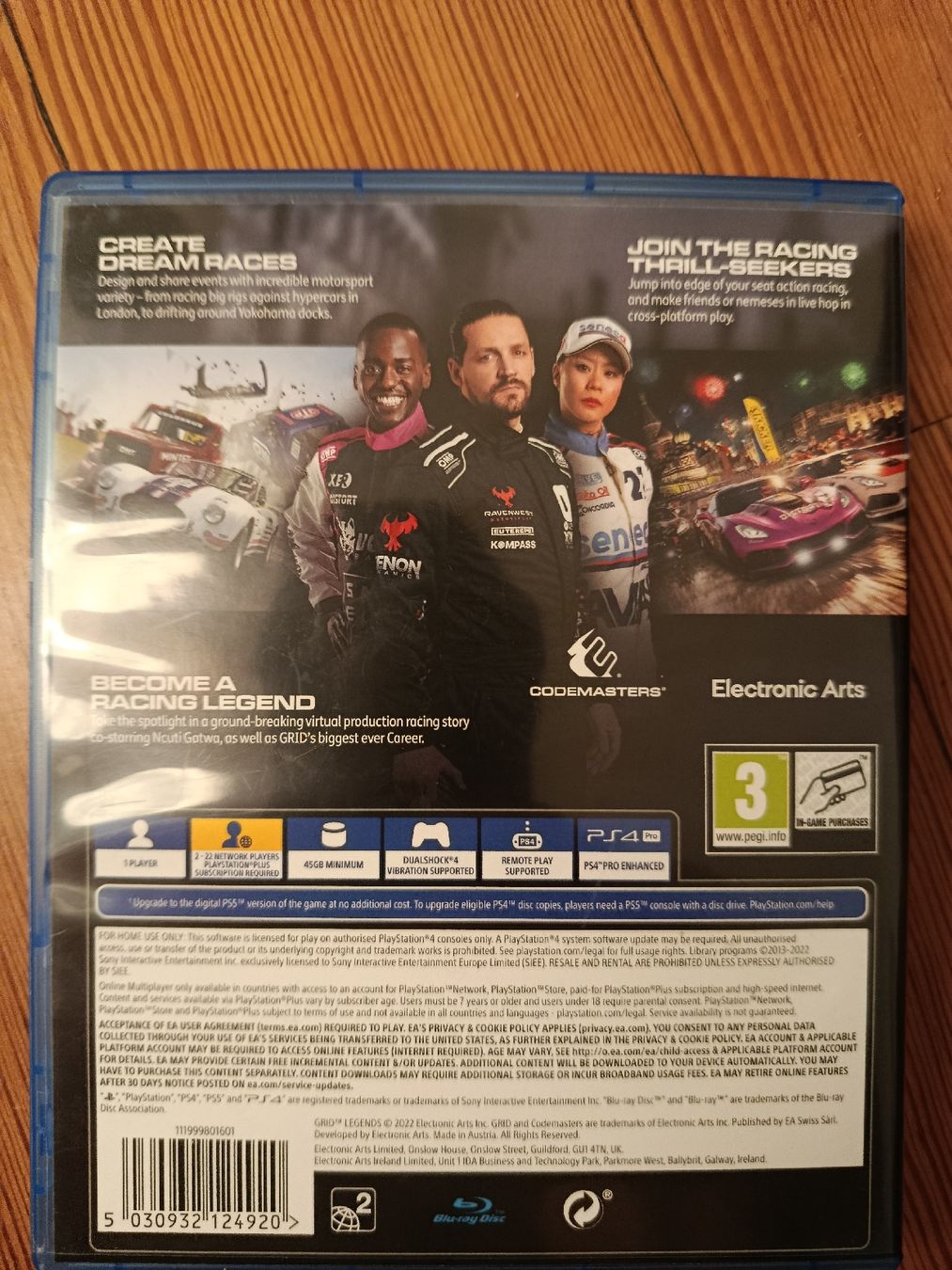 Microsoft Giochi: Gioco PS4 GRID Legends – Usato da Bellinzona venduto da vin_jm7f 1