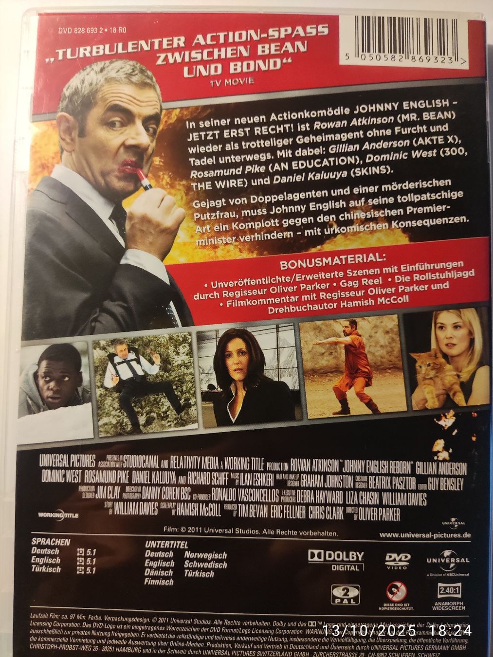 Tutti i DVDs: Johnny English - Jetzt erst Recht – Usato da Basel venduto da Alacant 1