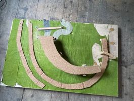 Modellbahn Grundplatte Holz
