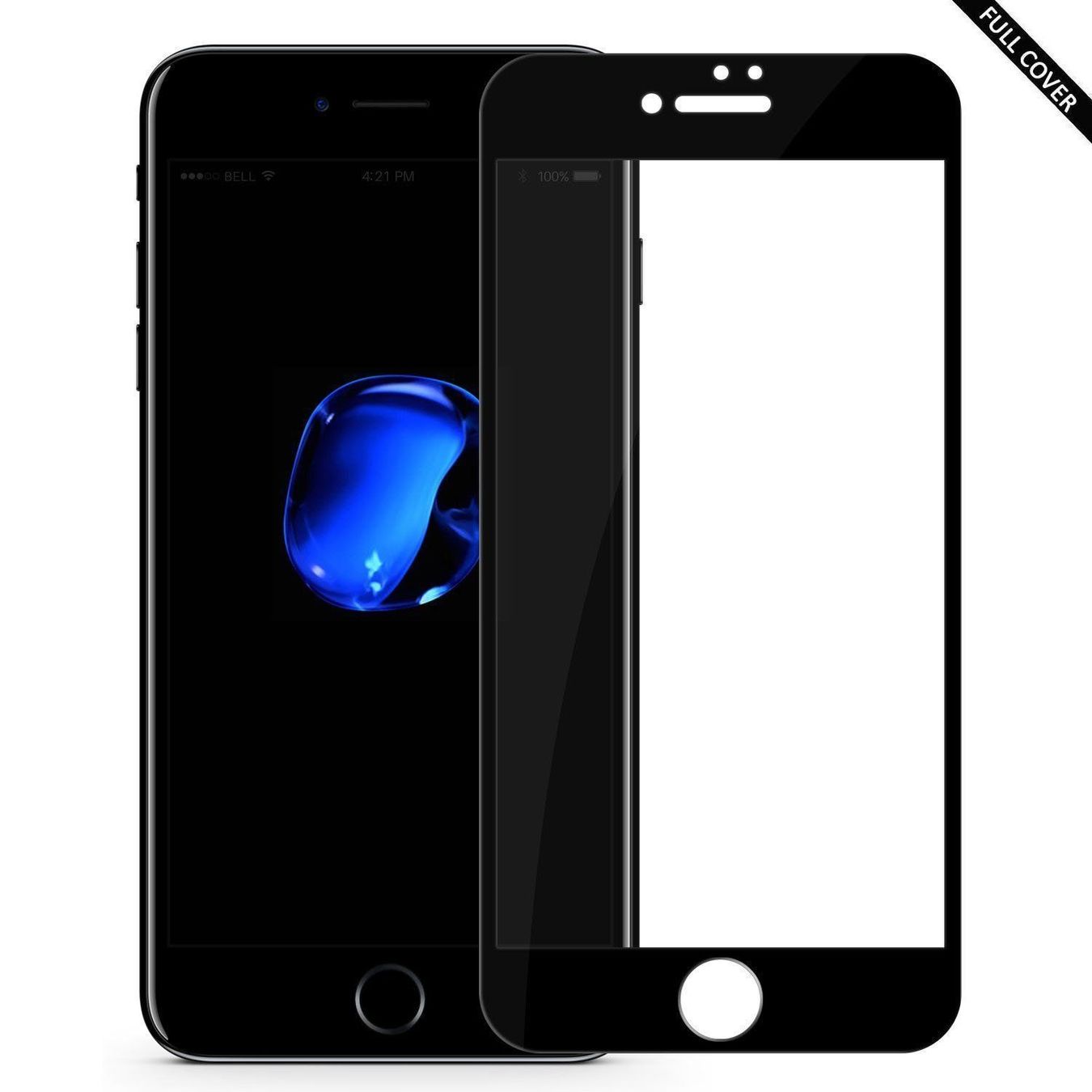 Cover & Protezioni schermo: 2x iPhone 7 plus / 8 plus Panzerglas Schutzglas FULL DISPLAY – Nuovo e nell'imballaggio originale da Volketswil venduto da coverandmore 1