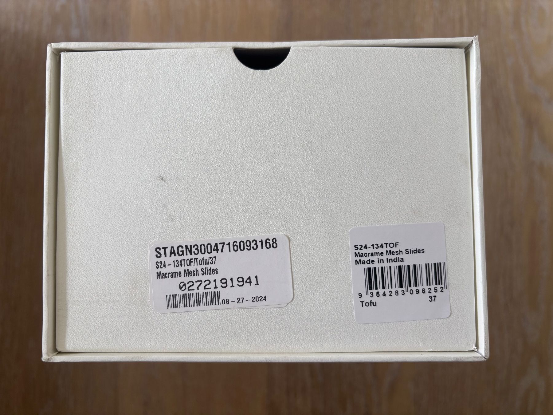 Damenschuhe: St. Agni Macrame Mesh Slides 37 – Neu und originalverpackt aus Zürich von CanBC 1