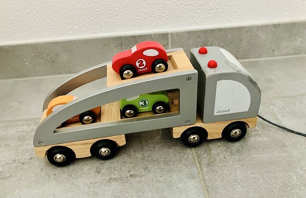 Giocattoli: Camion en bois Multi-Bolides – Usato da Martigny venduto da avf_w8zf