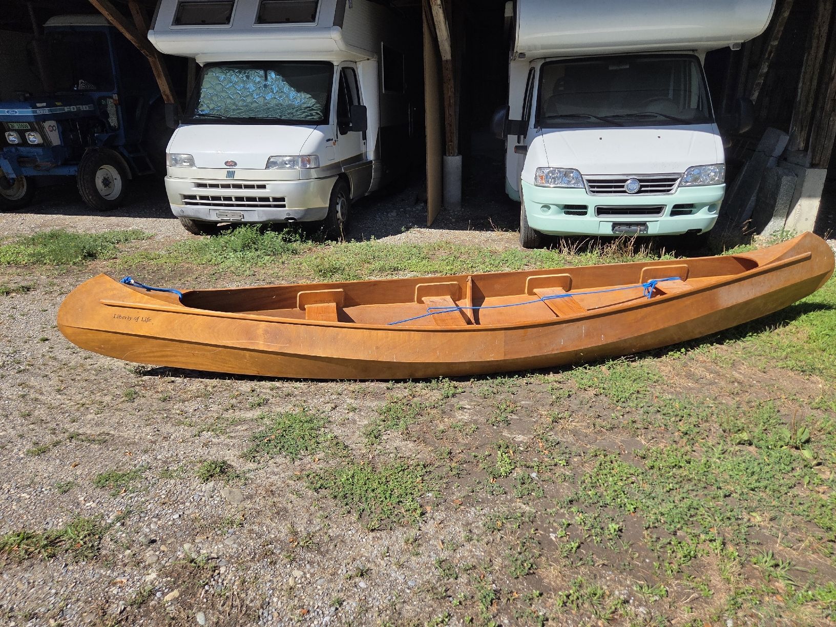 Boote: Kanu Kanadier Holzkanu – Gebraucht aus Uesslingen von 1Atelier 5