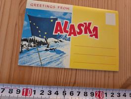 1960-70er antike Alaska Souvenirkarten, AK, USA