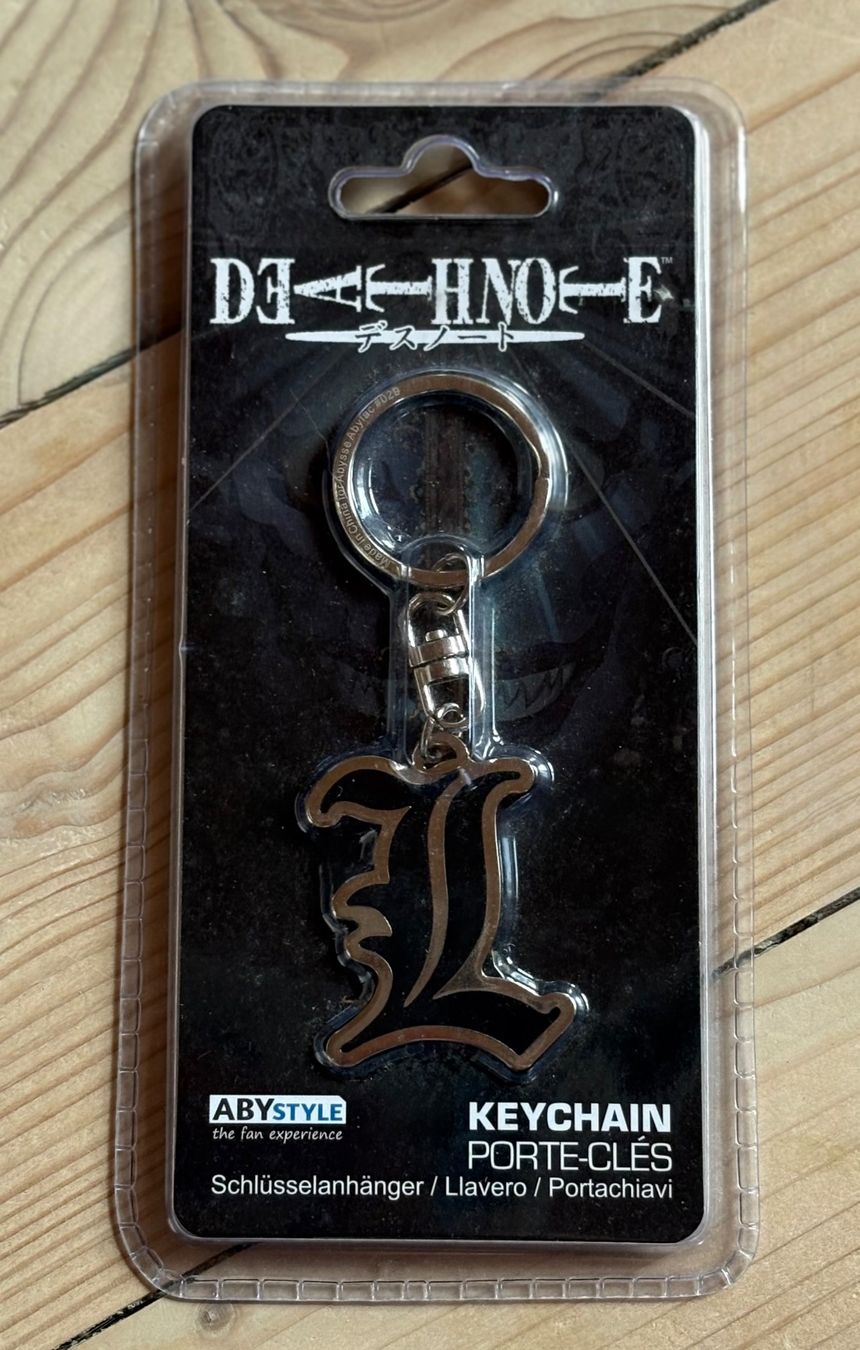 Schlüsselanhänger & - bänder: Death Note Schlüsselanhänger "L" ,NEU ovp – Gebraucht aus Siblingen von Vany_McDougall
