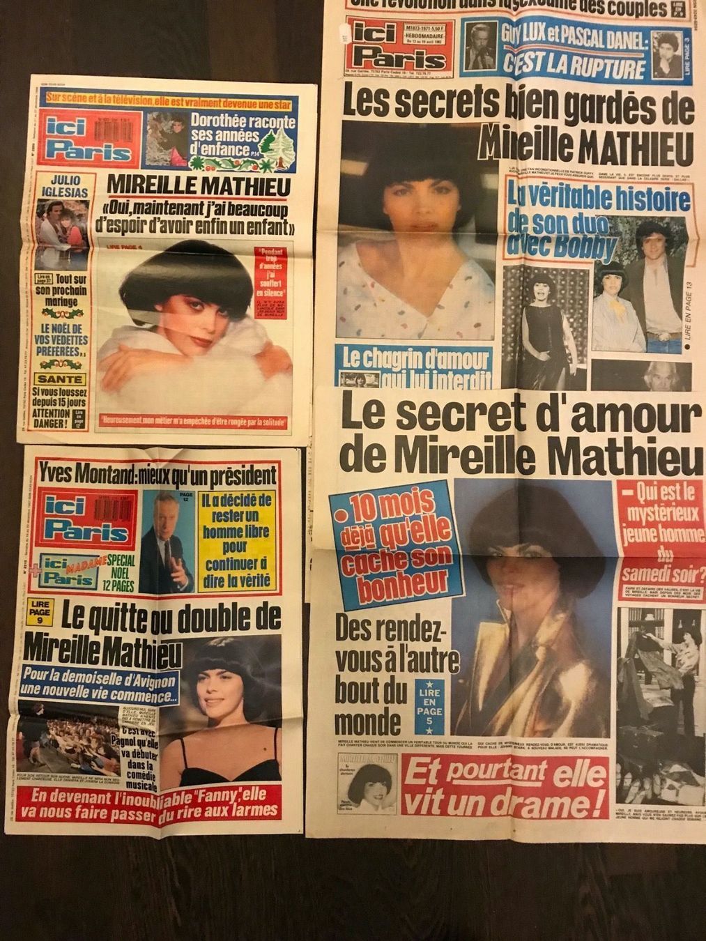 Zeitschriften & Magazine: Ici Paris / Mireille Mathieu, années 80 – Gebraucht aus Zürich von Tarafo5