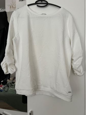 WEISSE TOLLE SWEATERS VON TOM TAILOR GRösSE XL