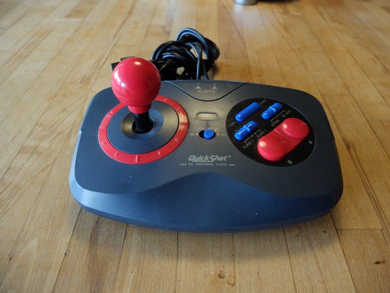Nintendo Console: quick shot QS-128N / manette arcade pour Nes – Usato da Nyon venduto da granada02 4