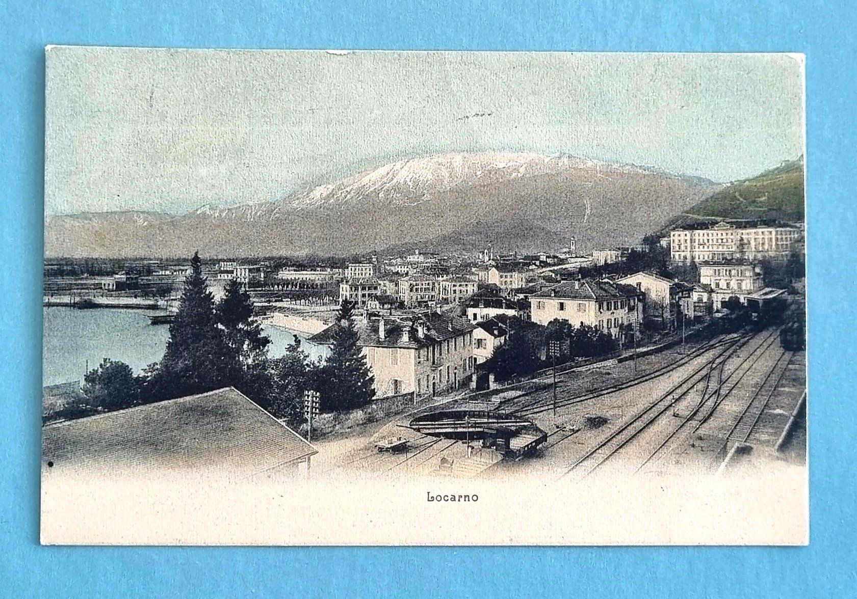 Cartes postales: Locarno - Stazione - Bahnhof - Ferrovia - 1908 – D'occasion à Rothrist par RROENK