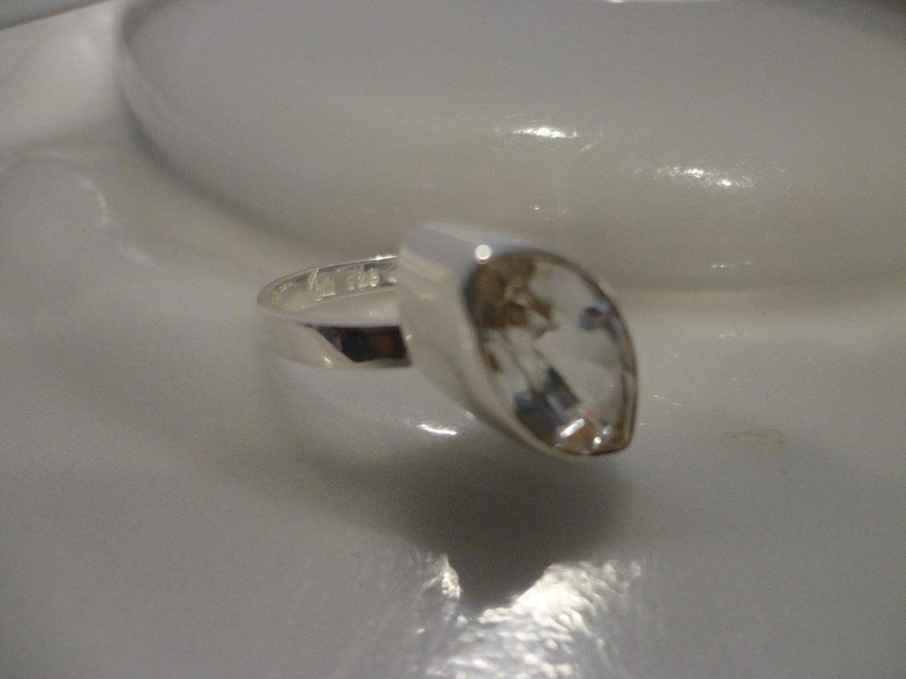 Anelli: Ring - Topas weiss 925 – Nuovo (secondo la descrizione) da Biberist venduto da tl-schmuck
