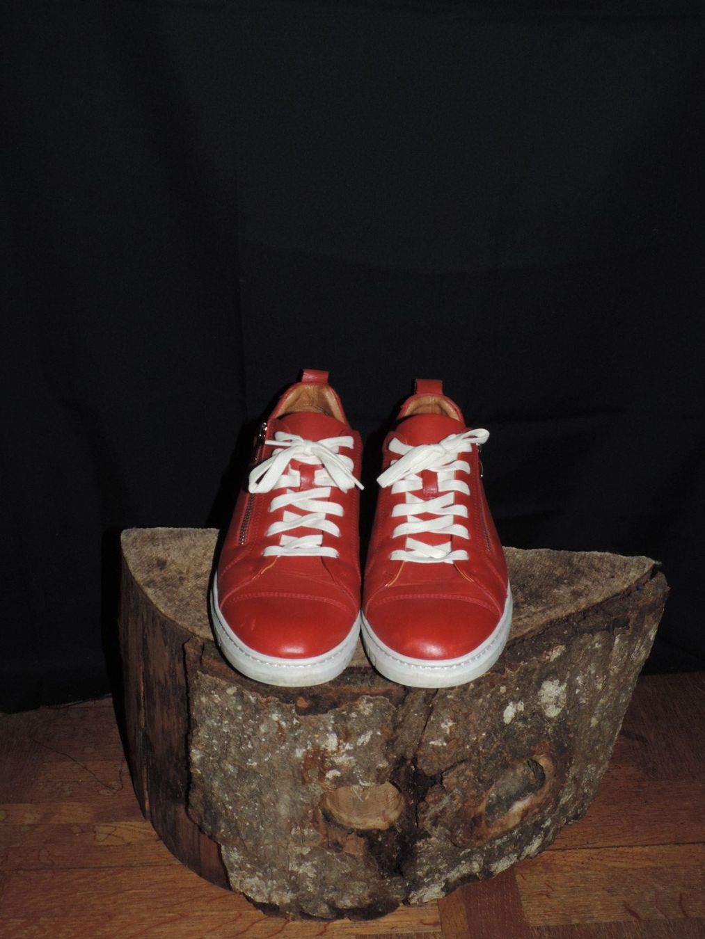 Scarpe da donna: baskets en cuir rouge EOS Melbourne – Usato da Genève venduto da Axelle333 1