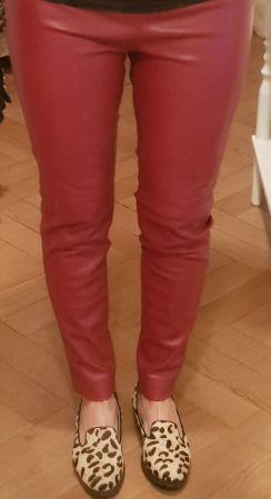 Hose Kunstleder von Mango