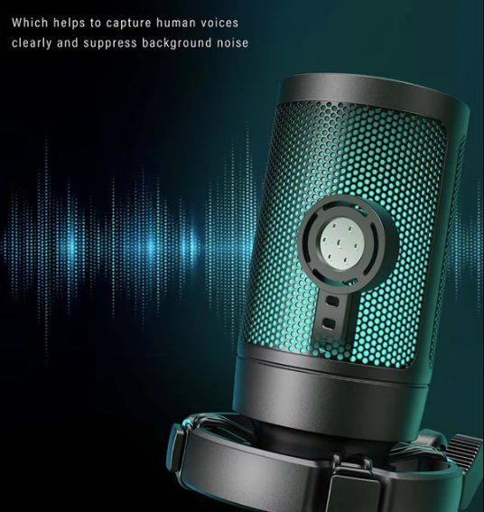 Microfoni: USB Pro Studio-Mikrofon Kondensator mit Stativ – Nuovo e nell'imballaggio originale da Châtelaine venduto da topshop.switzerland 8