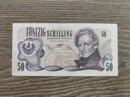 Österreich 50 Schilling 1970 !!!!!