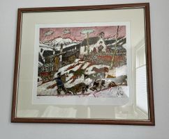 Bild A.C., gerahmt, nummeriert 137/1800
