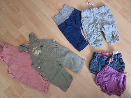 Babyhosen-Set Gr 62