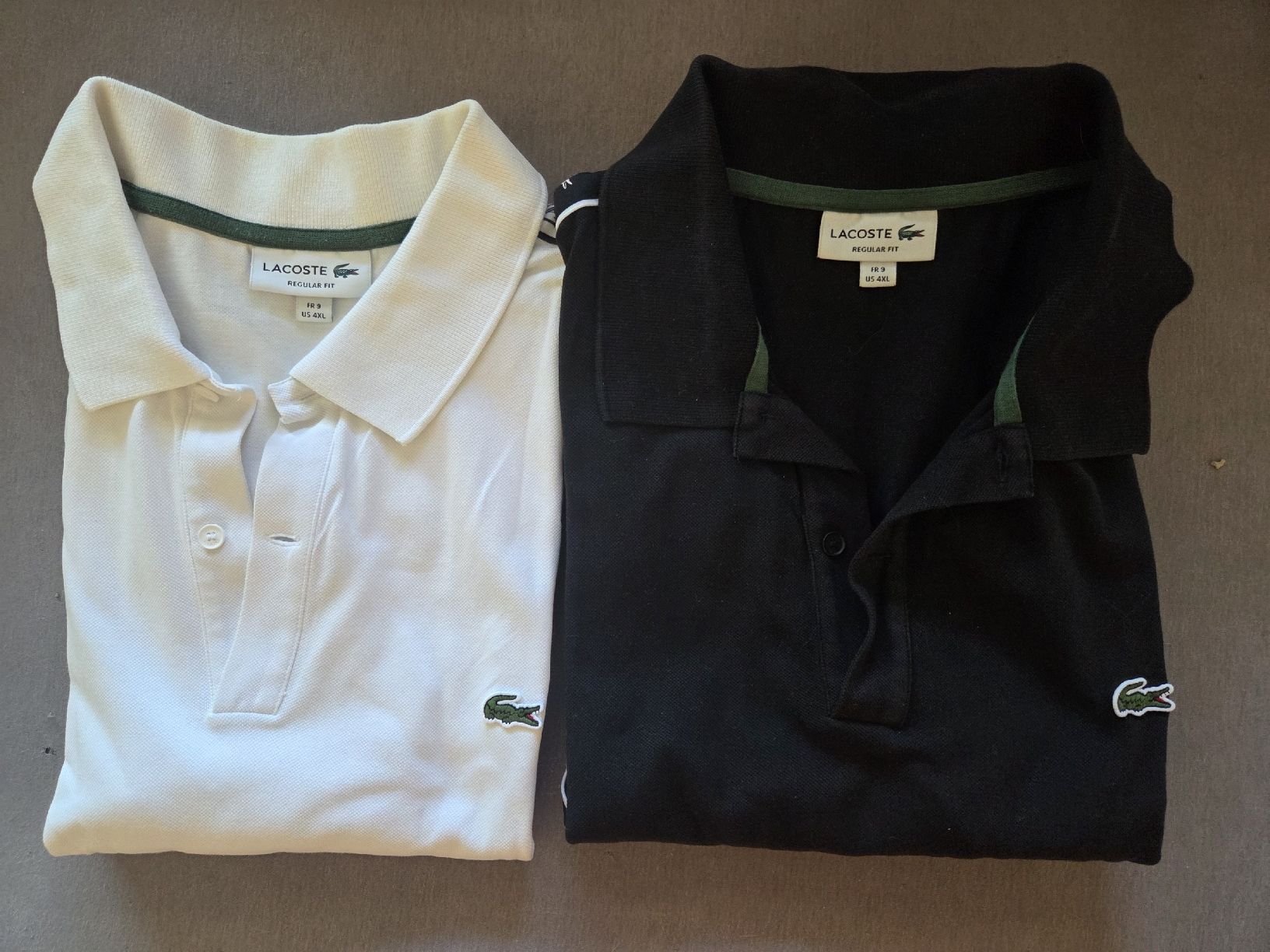 Lacoste Lots de vêtements: 2 Polos Lacoste – Neuf (Voir description) à Vernayaz par Lecoffreromand