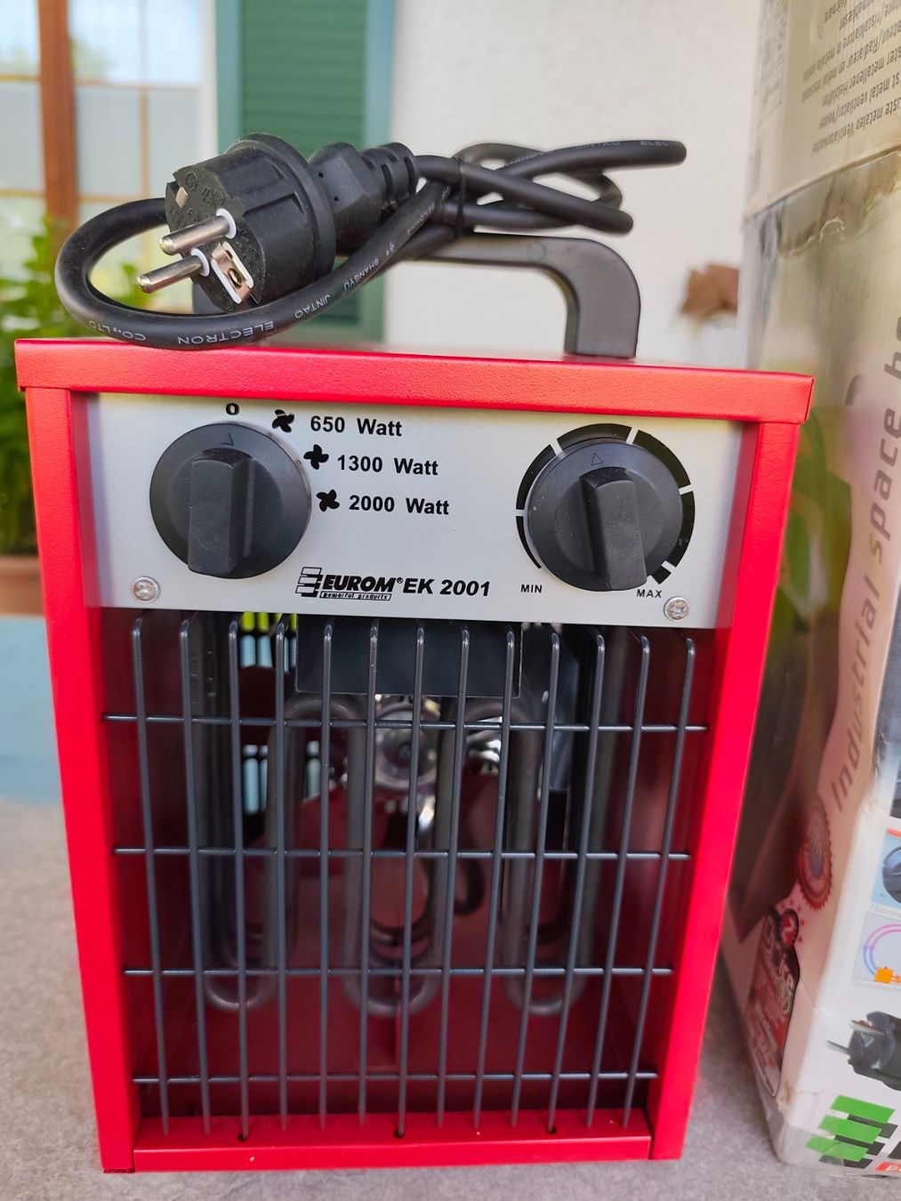 Radiatori: EUROM EK 2001 Heizlüfter 2000W – Nuovo e nell'imballaggio originale da Eschenbach LU venduto da Orchi