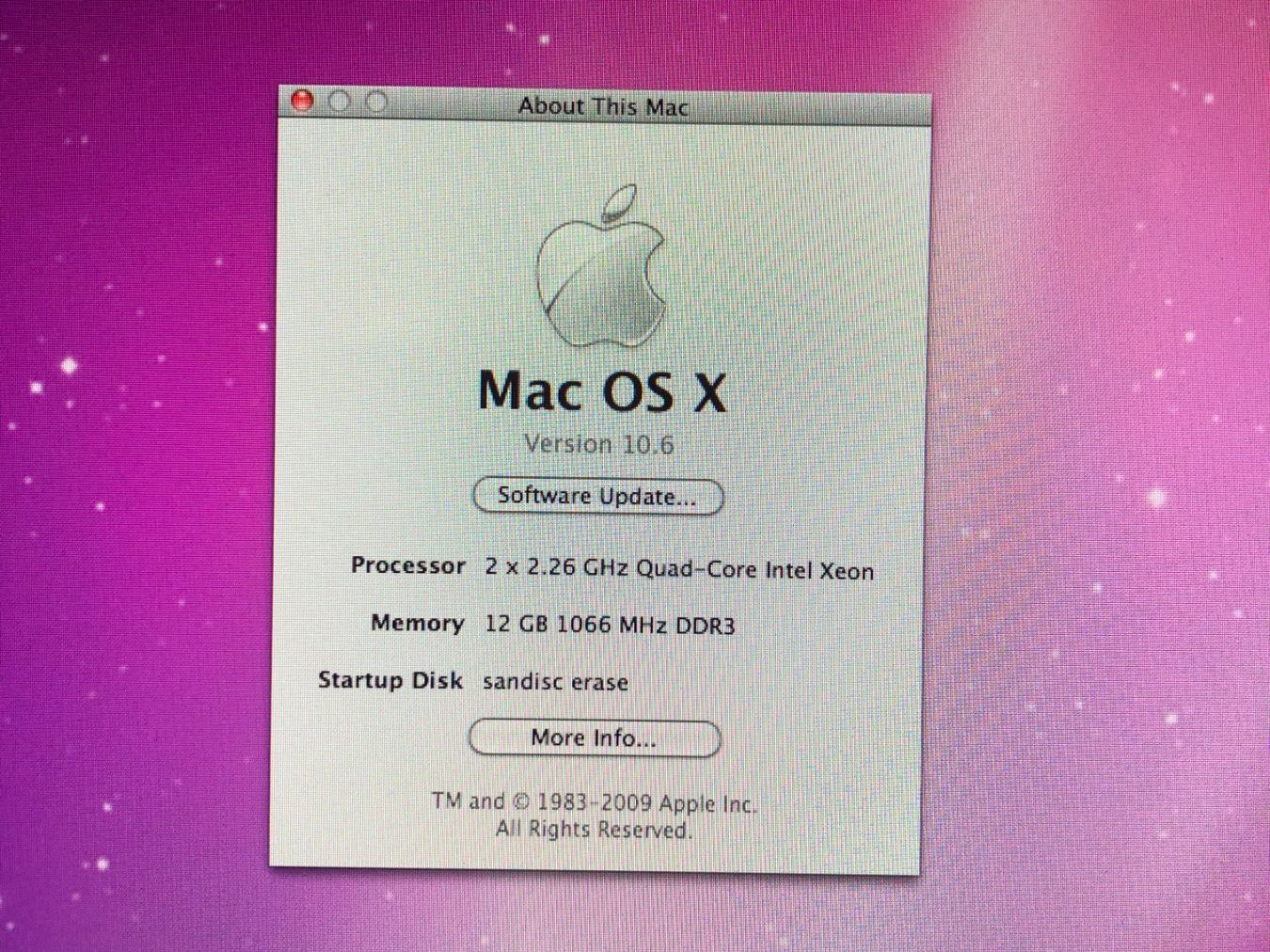 Apple PC: MAC PRO 5,1 - 8 CORE, 2x2.26 GHz – Usato da Küsnacht ZH venduto da joh_5qrt 4