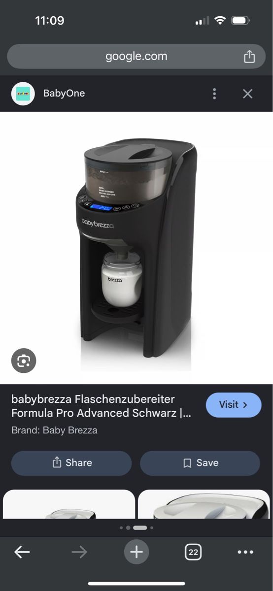 Baby Brezza Baby-Mahlzeiten: Baby Brezza Formula Pro Advanced Black – Gebraucht aus Altendorf von vit_mbq8 1