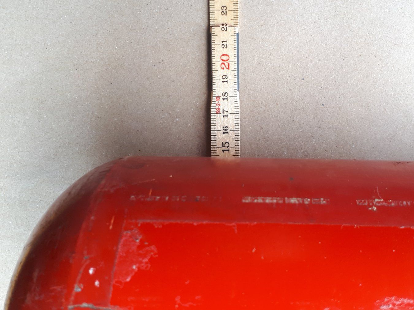 Appareils à gaz et accessoires: Leere CO2 Flasche 4 l – D'occasion à Madiswil par 20gls 5