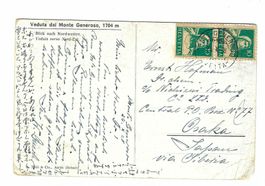 Monte Generoso Vetta 1928 nach Japan g8