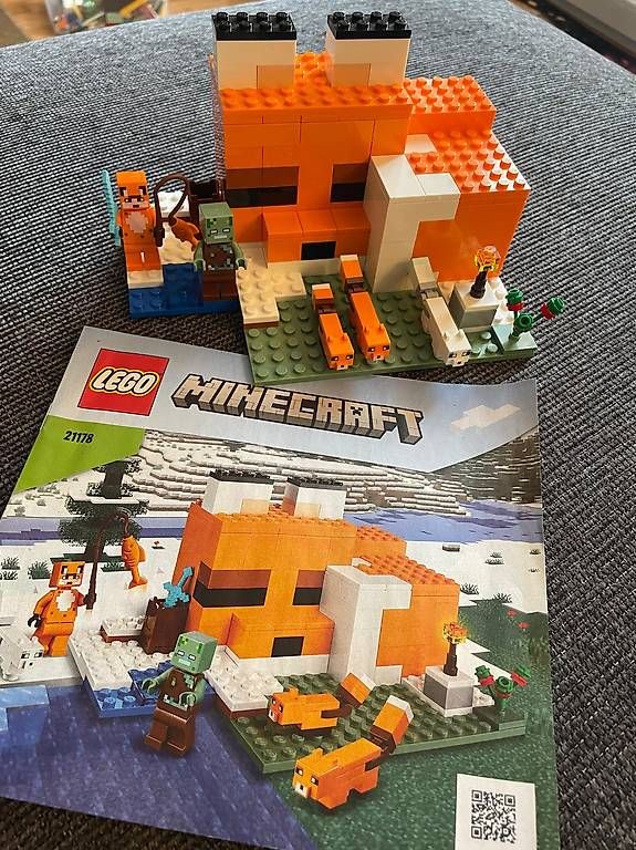 Kit di costruzioni: Lego Minecraft 21178 - Le refuge renard – Usato da Yverdon-les-Bains venduto da mic_v8yx