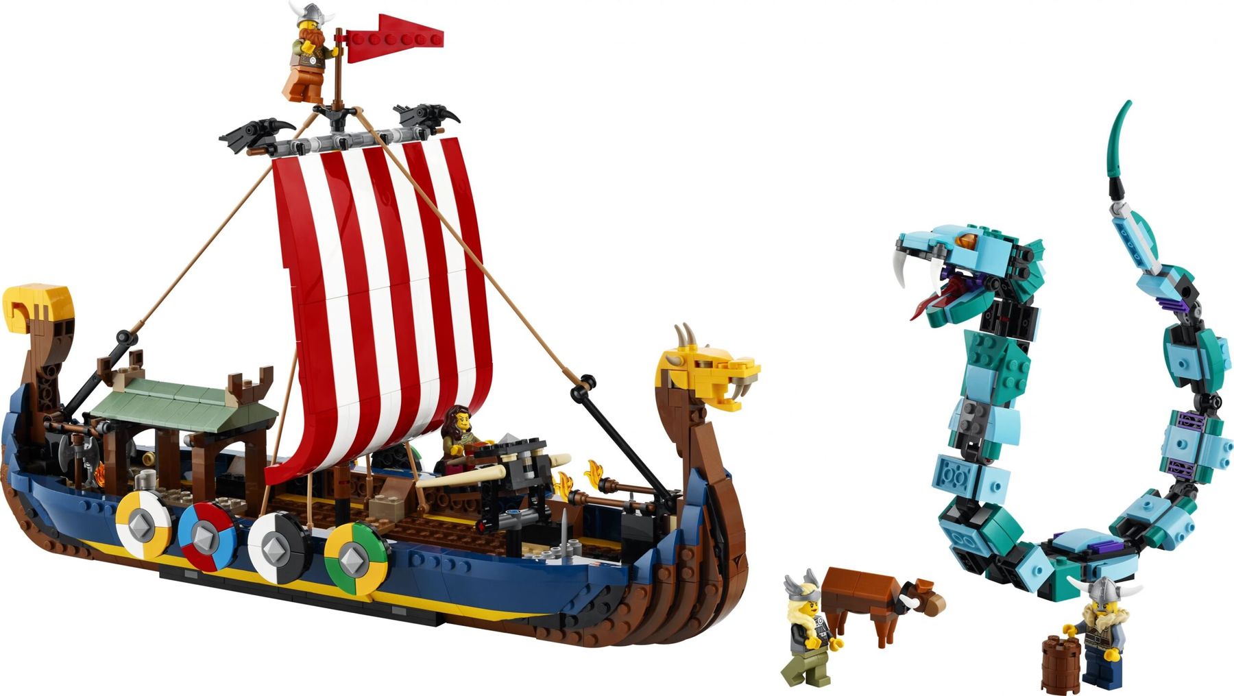 Lego Kit di costruzioni: 31132 Wikingerschiff mit Midgardschlange – Nuovo e nell'imballaggio originale da St. Gallen venduto da Bee_Lee 1