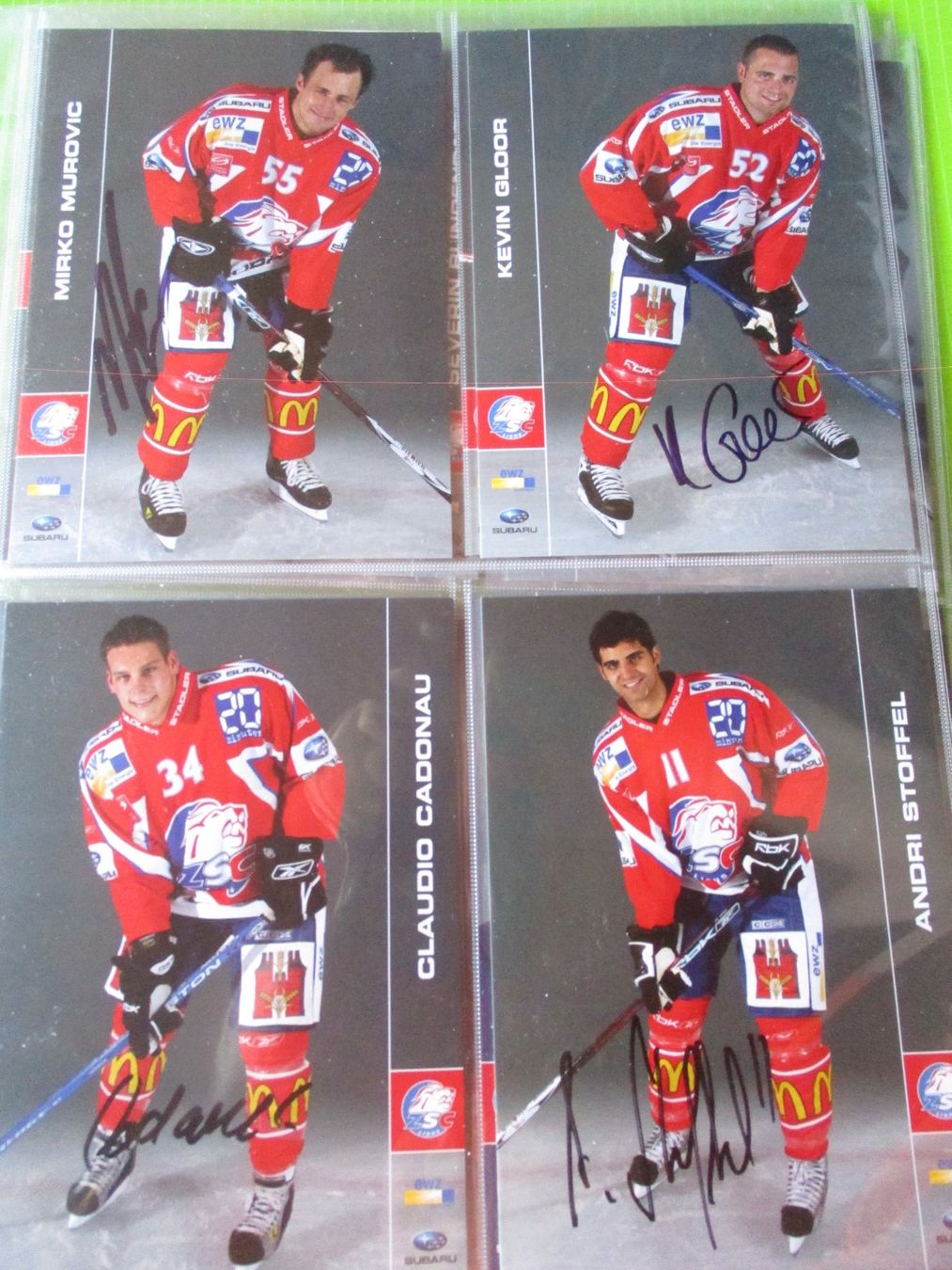 Autografi: ZSC Eishockey  Original Autogramm – Usato da Ottikon Gossau ZH venduto da hokuspokus 5