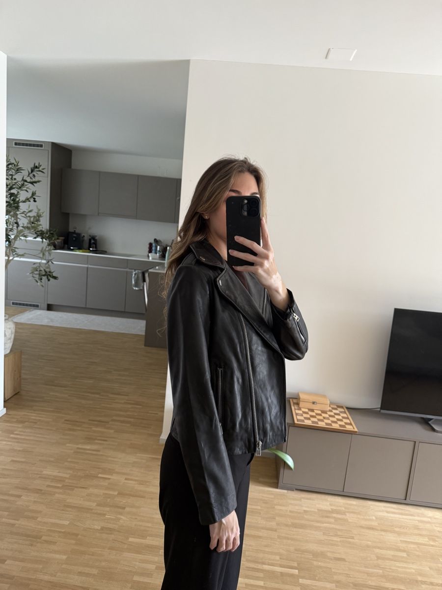 Mango Jacken: Lederjacke Mango schwarz – Neu (gemäss Beschreibung) aus Zürich von Bianca111_ 2