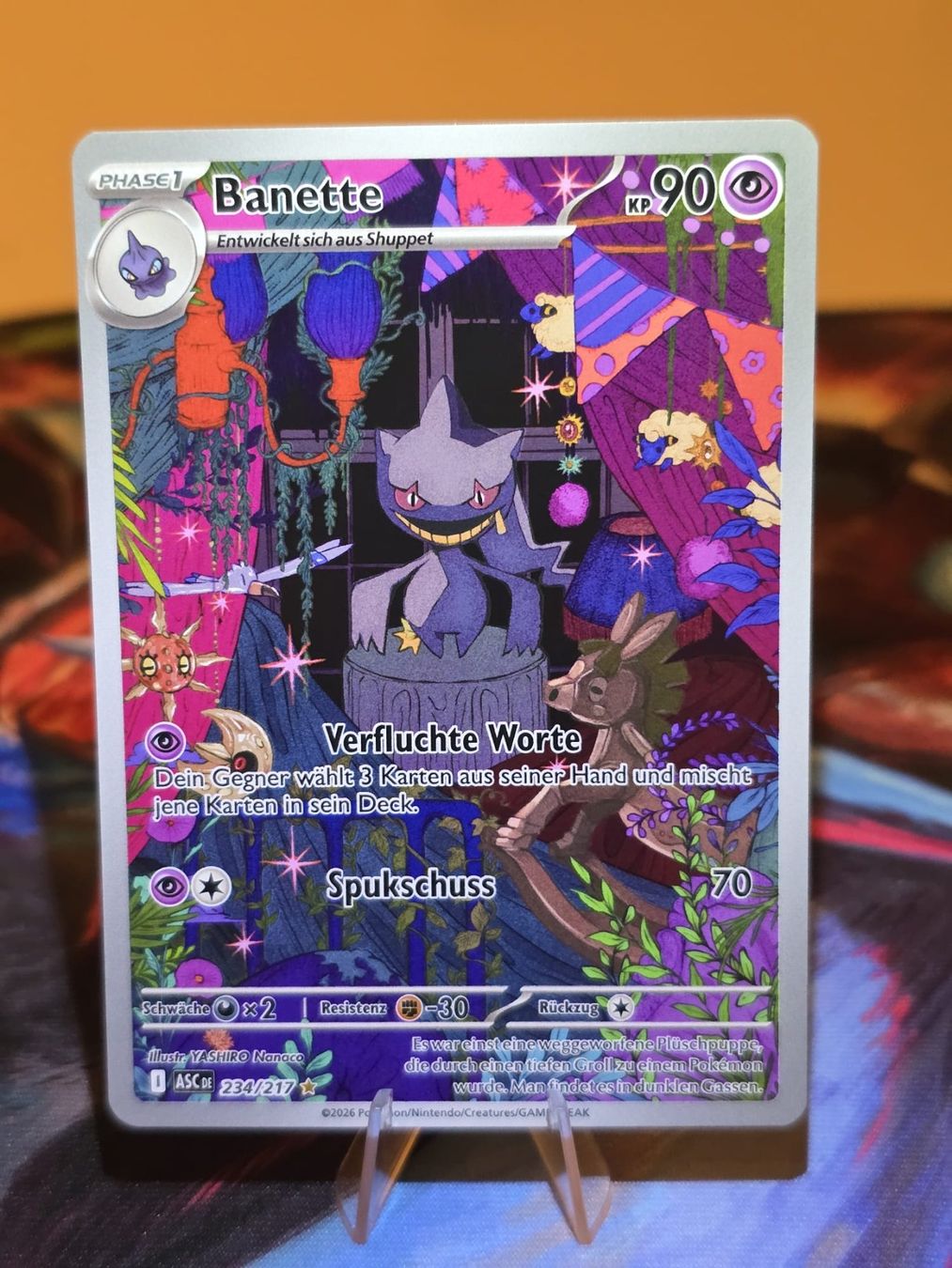 Pokémon Carte collezionabili: Banette (ASC 234) – Usato da Lenzburg venduto da AkuyakuTCG