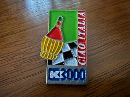 Anstecknadel Ciao Italia Design gebraucht guter Zustand