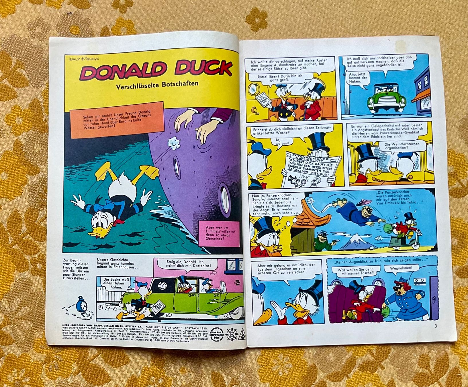Comics: Micky Maus Heft Nr 40 von 1968 – Gebraucht aus Endingen von nathan05 1
