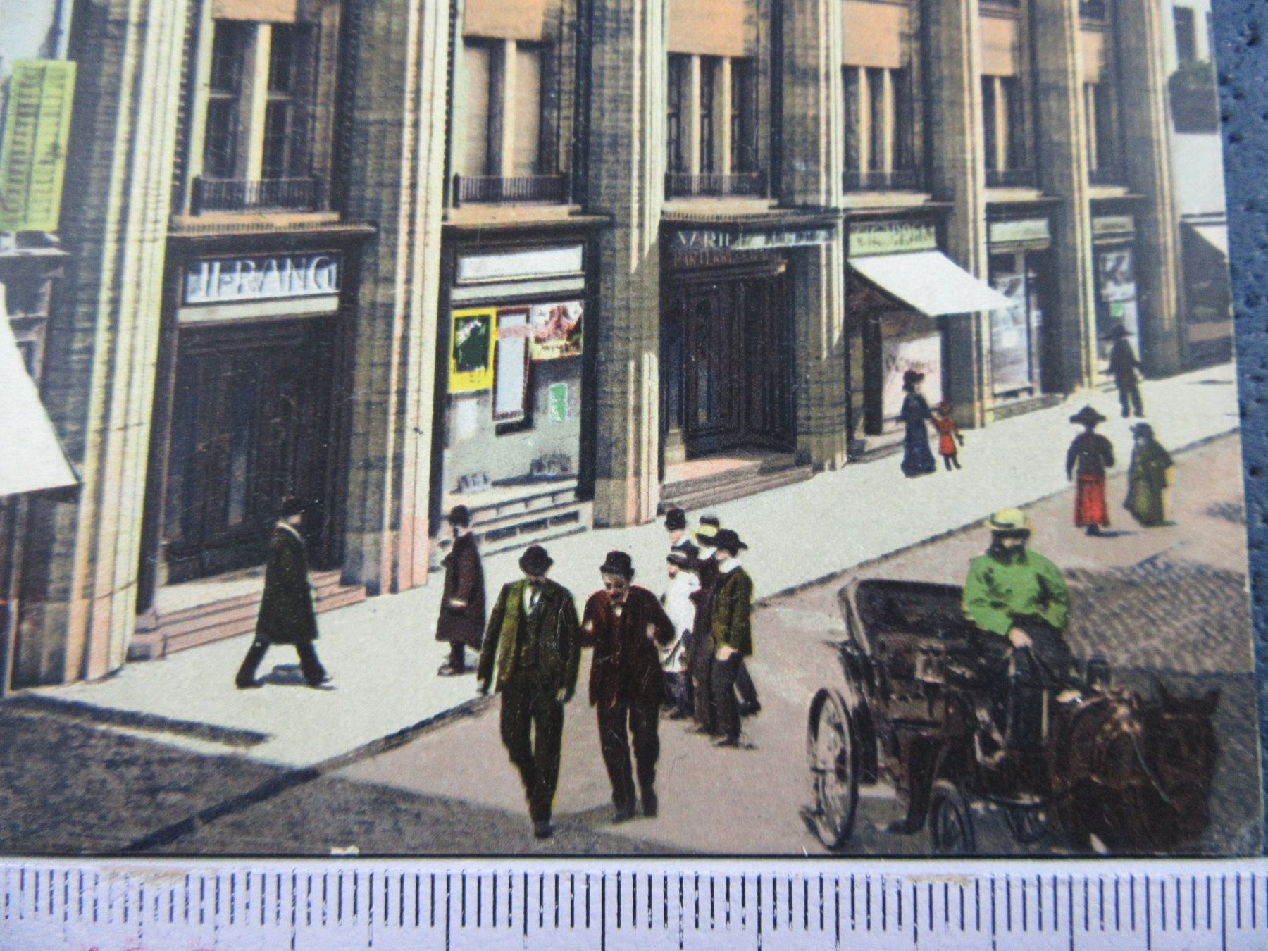 Ansichtskarten: BASEL KÜCHLINS VARIETE THEATER BELEBT 1921 – Gebraucht aus Ettingen von Hausi4711 1