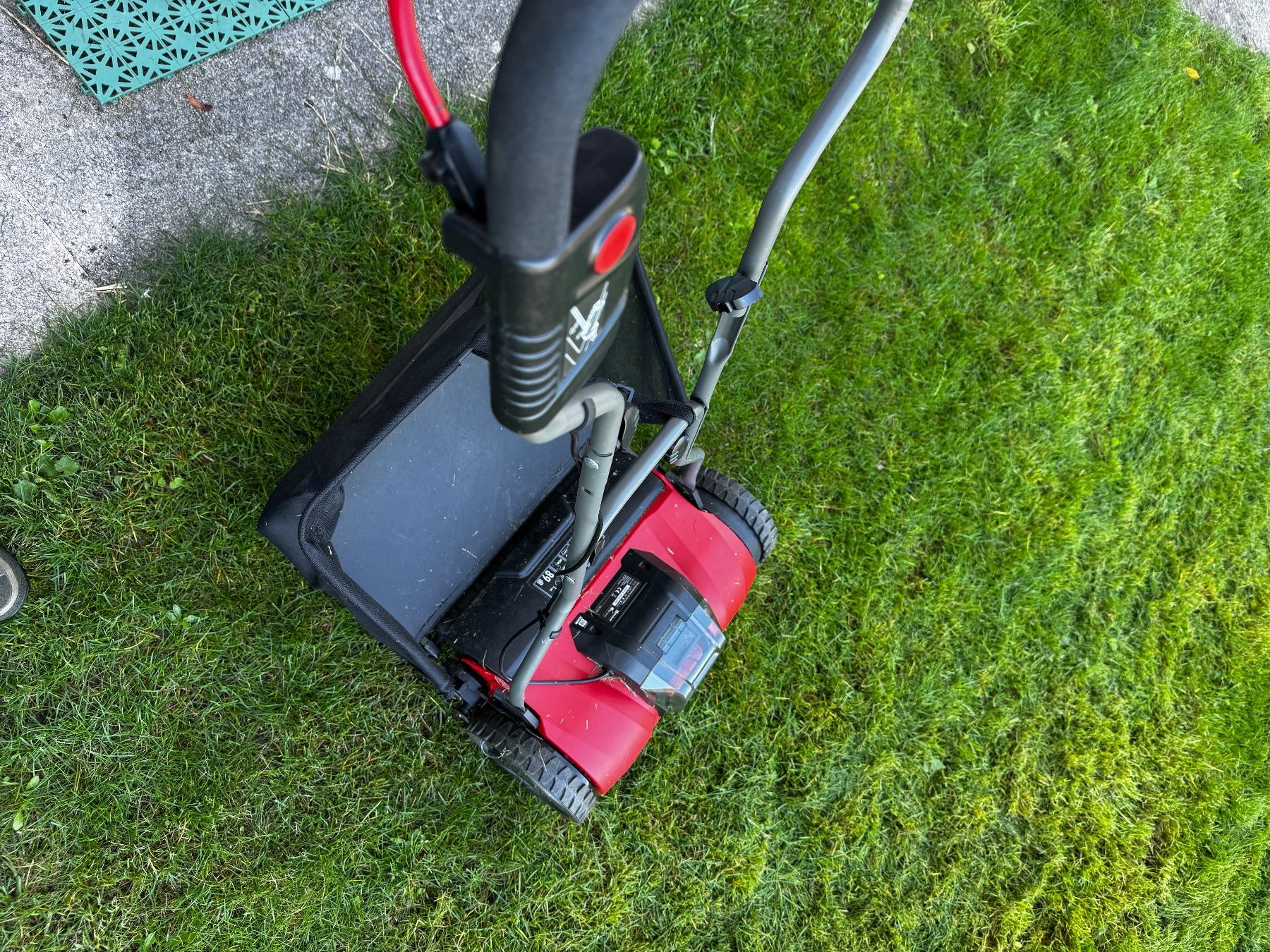 Einhell Rasenmäher: Einhell Akku-Spindelmäher – Gebraucht aus Brunnadern von Behappy