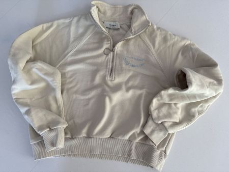 Pull & Bear Sweat-Shirt coton zippé S/M