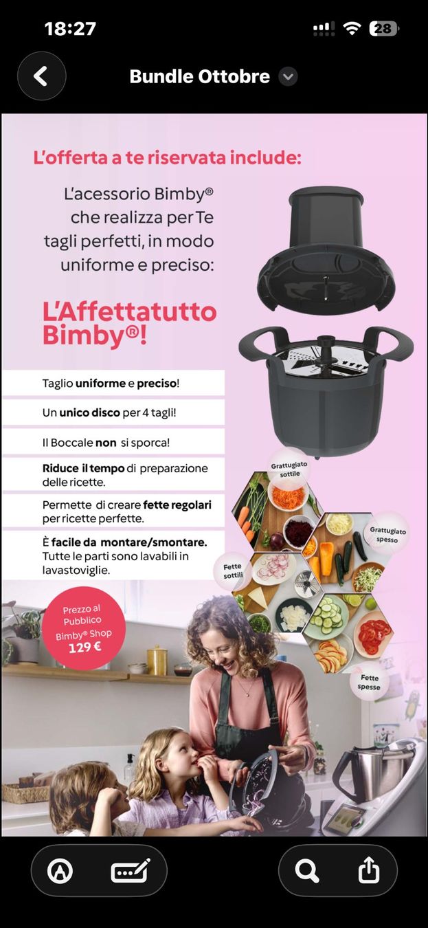 Elettrodomestici da cucina: Bimby TM6 Vorwerk completo con accessori – Usato da Pambio-Noranco venduto da val_97q2 8