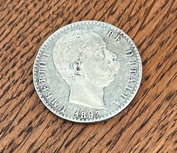 Alle Münzen: 2 Lira 1897 & 20 Centisimi 1895 – Gebraucht aus Emmenbrücke von DanielStulz62 3