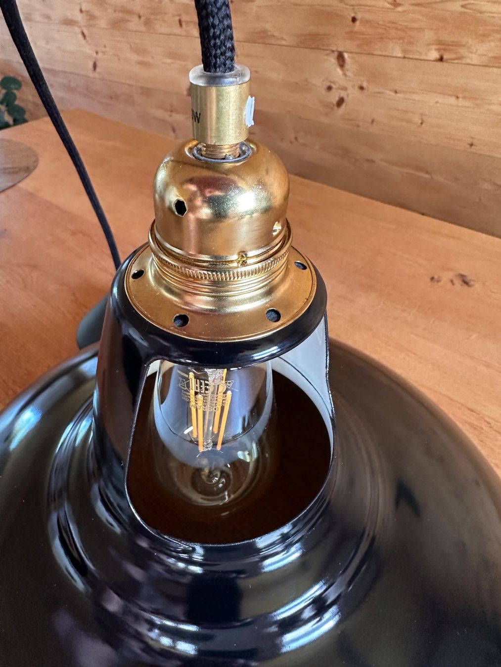 Edison Lampade: EDISSON Designer Lampe - Undergrund Jet Black – Usato da Gränichen venduto da gulsen01 9