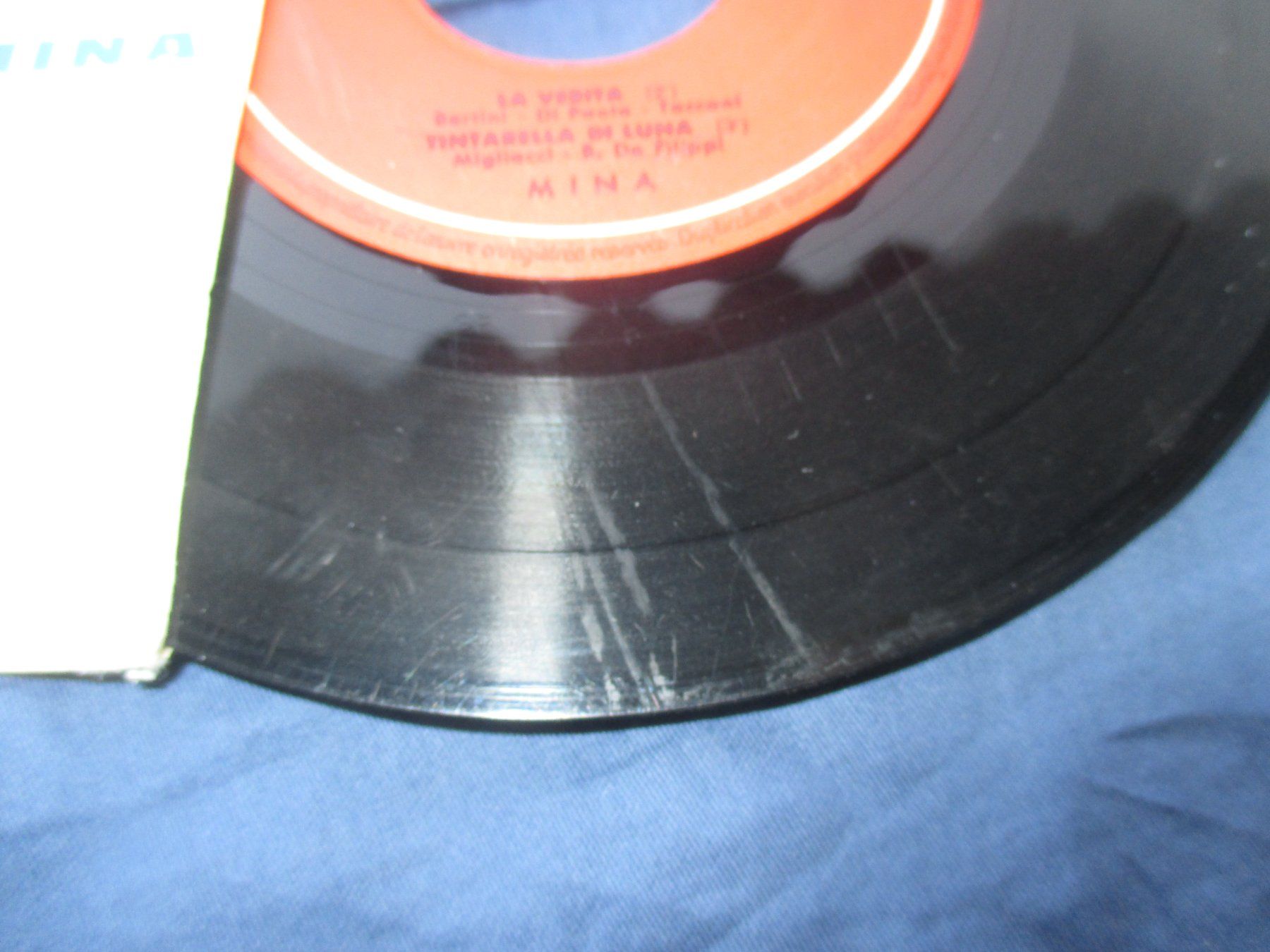 Dischi in vinile: Mina EP La verita – Usato da Colombier NE venduto da Nevenma 2